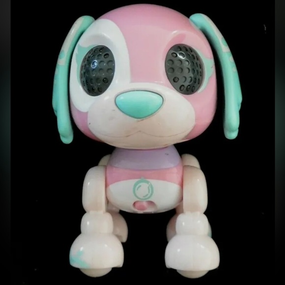 Zoomer Zupps Tiny Pups Spaniel Bubblegum Interactive Puppy Lights Sounds Sensors - Picture 9 of 16